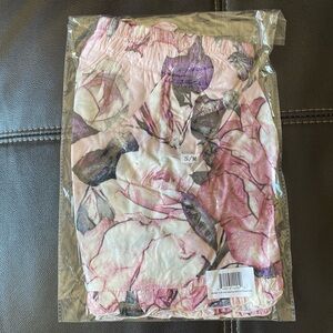 Floral Print Pajama Shorts